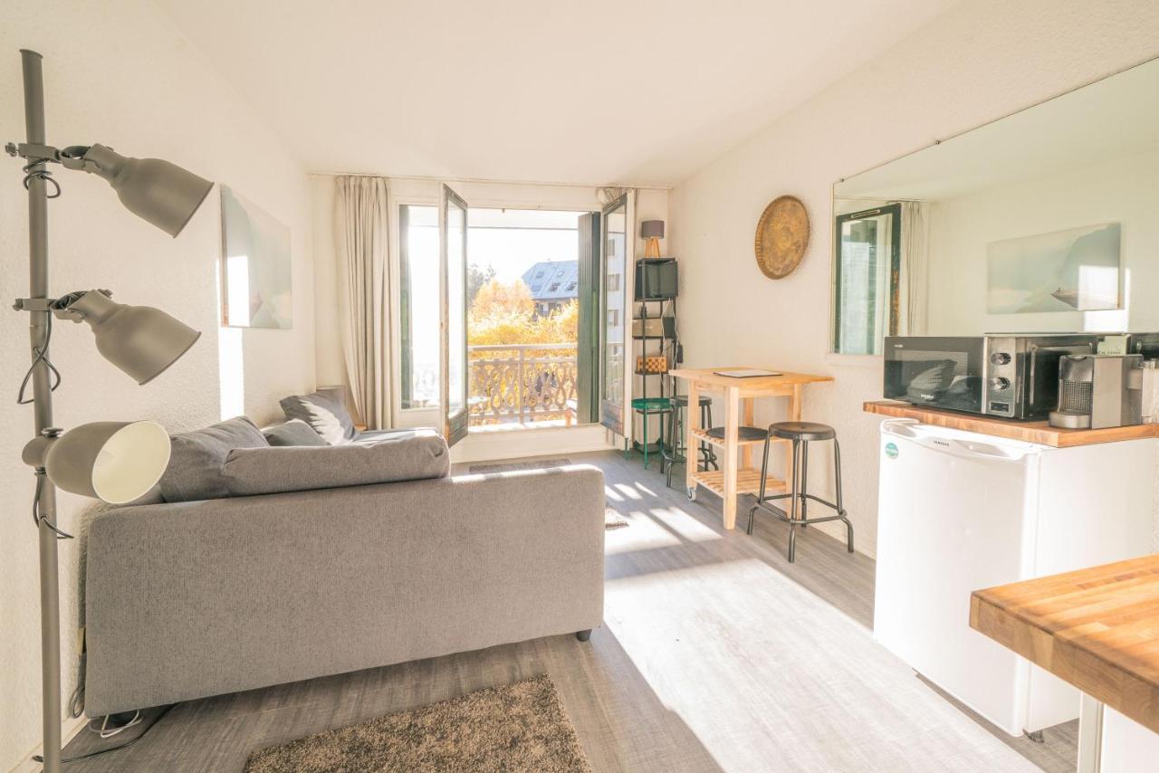 Chamonix Sud Studio With Mont Blanc Views Eksteriør billede
